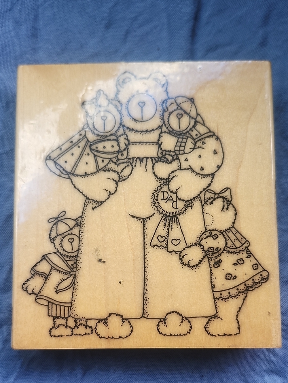 Large rubber stamp $6